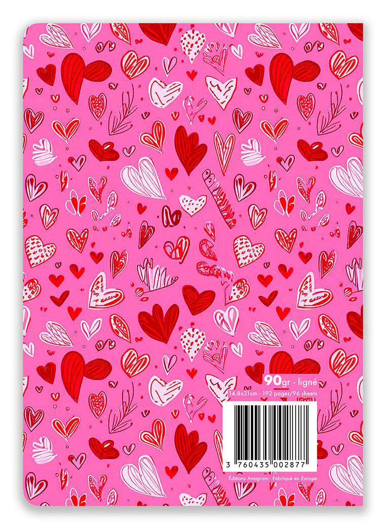 CAHIER À SPIRALES PRUNELLE / A5 - VALÉRIE