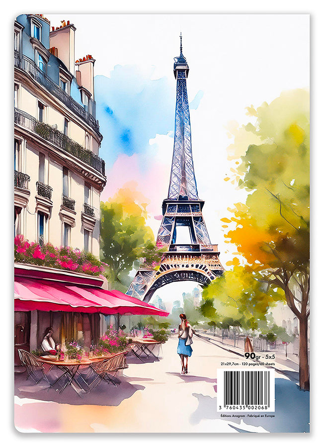 CAHIER À SPIRALES JONQUILLE / A4 - BECKIE