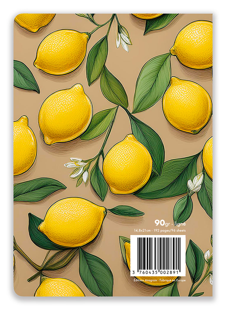 CAHIER À SPIRALES PRUNELLE / A5 - JUSTINE