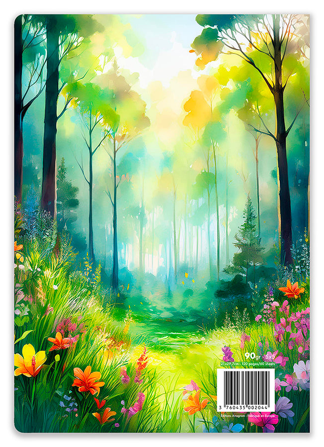 CAHIER À SPIRALES JONQUILLE / A4 - MIA