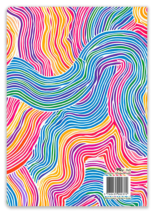 CAHIER À SPIRALES JONQUILLE / A4 - GABRIELLE