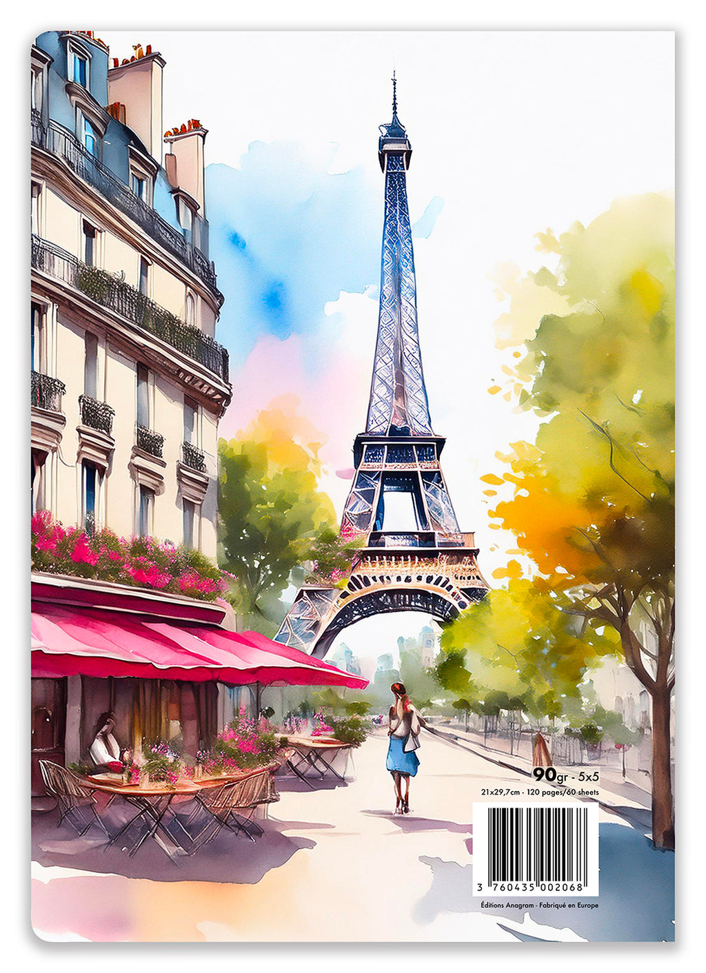 CAHIER À SPIRALES JONQUILLE / A4 - BECKIE