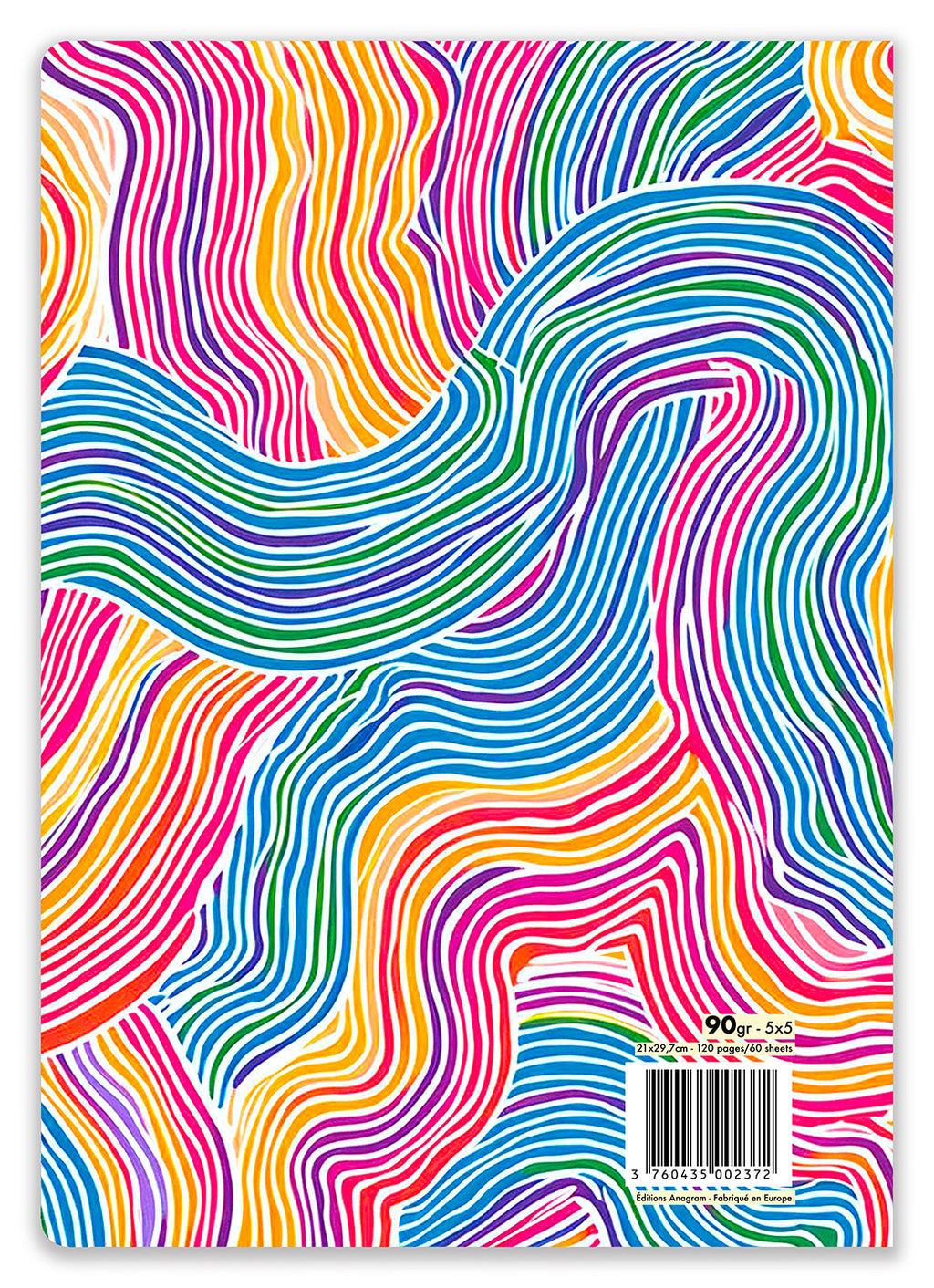 CAHIER À SPIRALES JONQUILLE / A4 - GABRIELLE