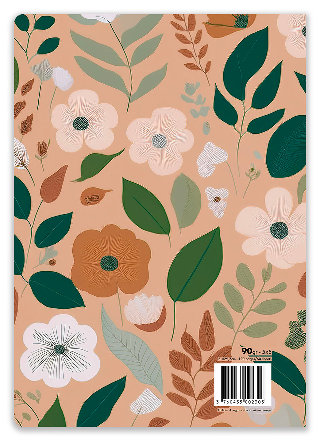 CAHIER À SPIRALES JONQUILLE / A4 - PAMELA