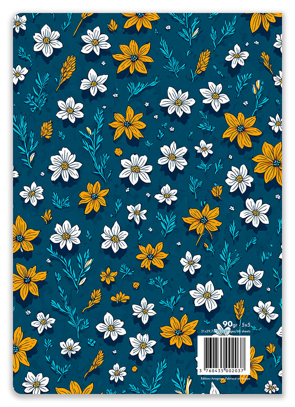 CAHIER À SPIRALES JONQUILLE / A4 - EMMA