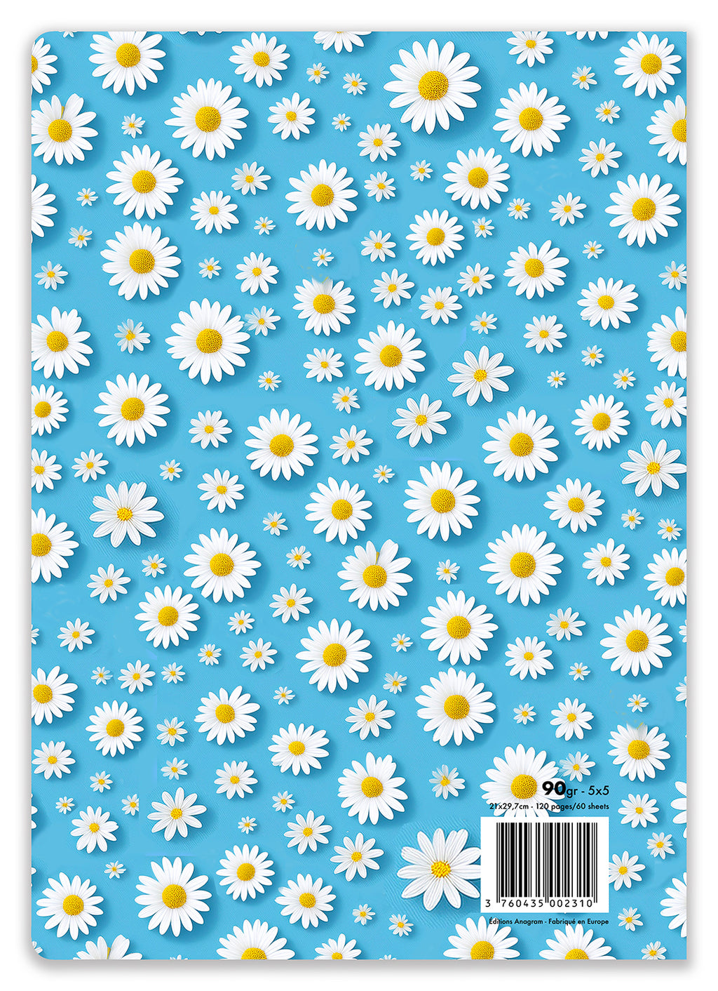 CAHIER À SPIRALES JONQUILLE / A4 - JANET