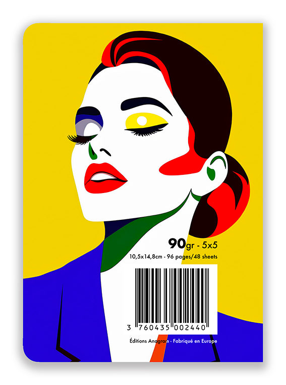 CARNET À SPIRALES IRIS / A6 - JULIA