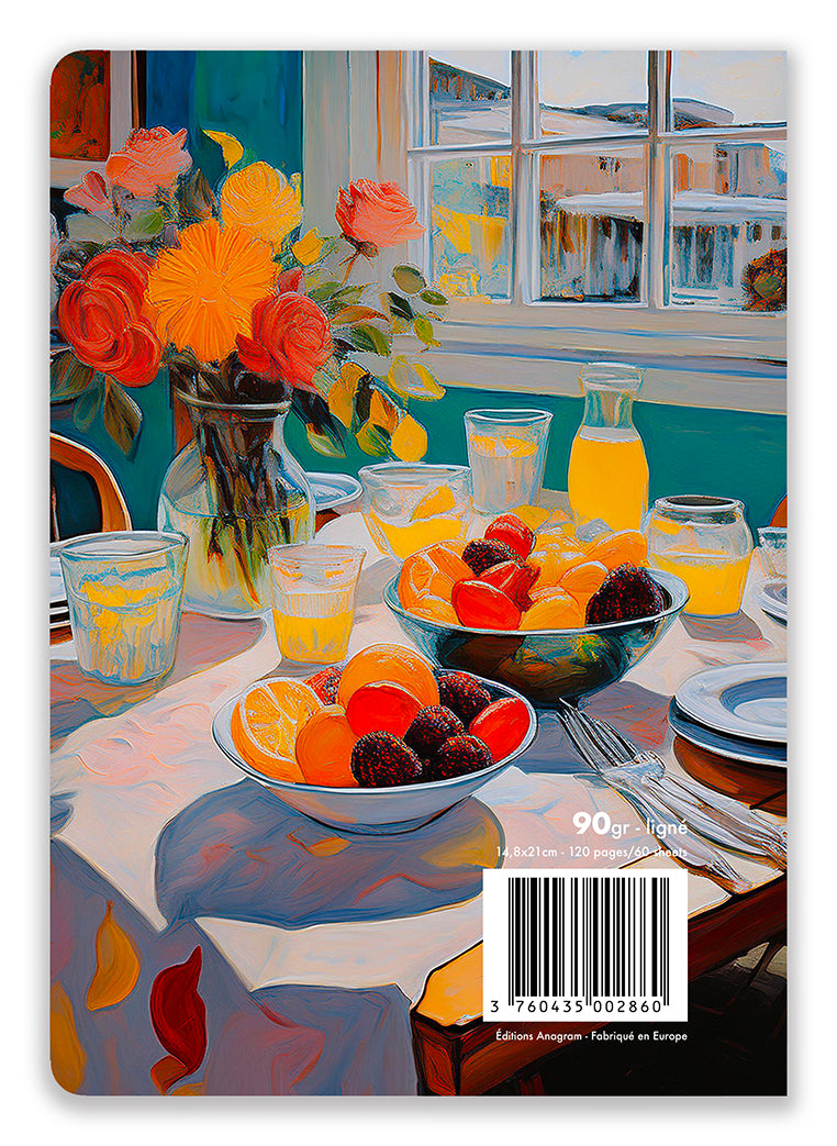 CAHIER À SPIRALES PRUNELLE / A5 - HELENA