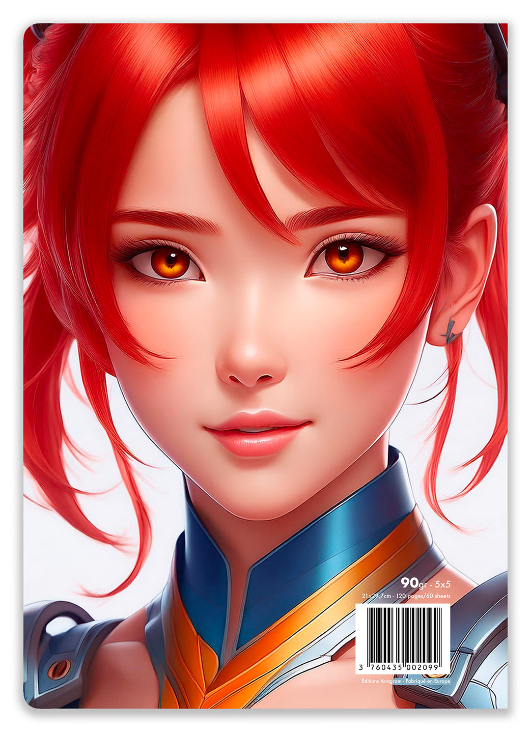 CAHIER À SPIRALES JONQUILLE / A4 - CHARLOTTE