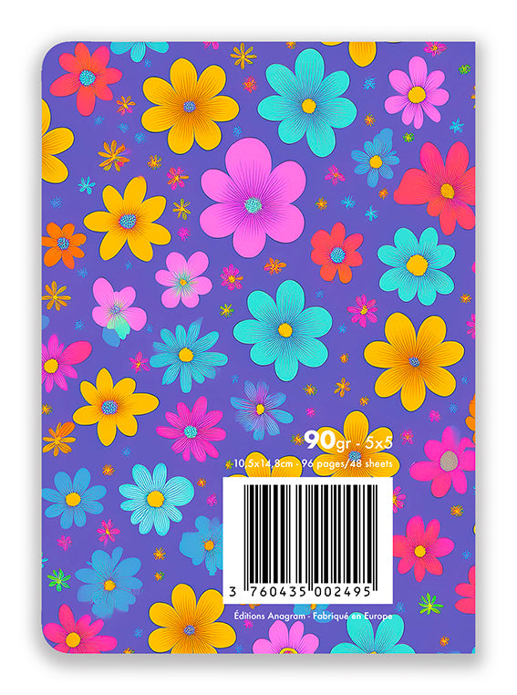 CARNET À SPIRALES IRIS / A6 - VALENTINE