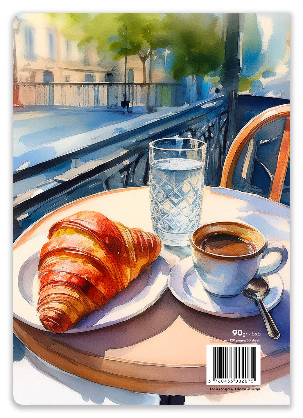 CAHIER À SPIRALES JONQUILLE / A4 - MINDY