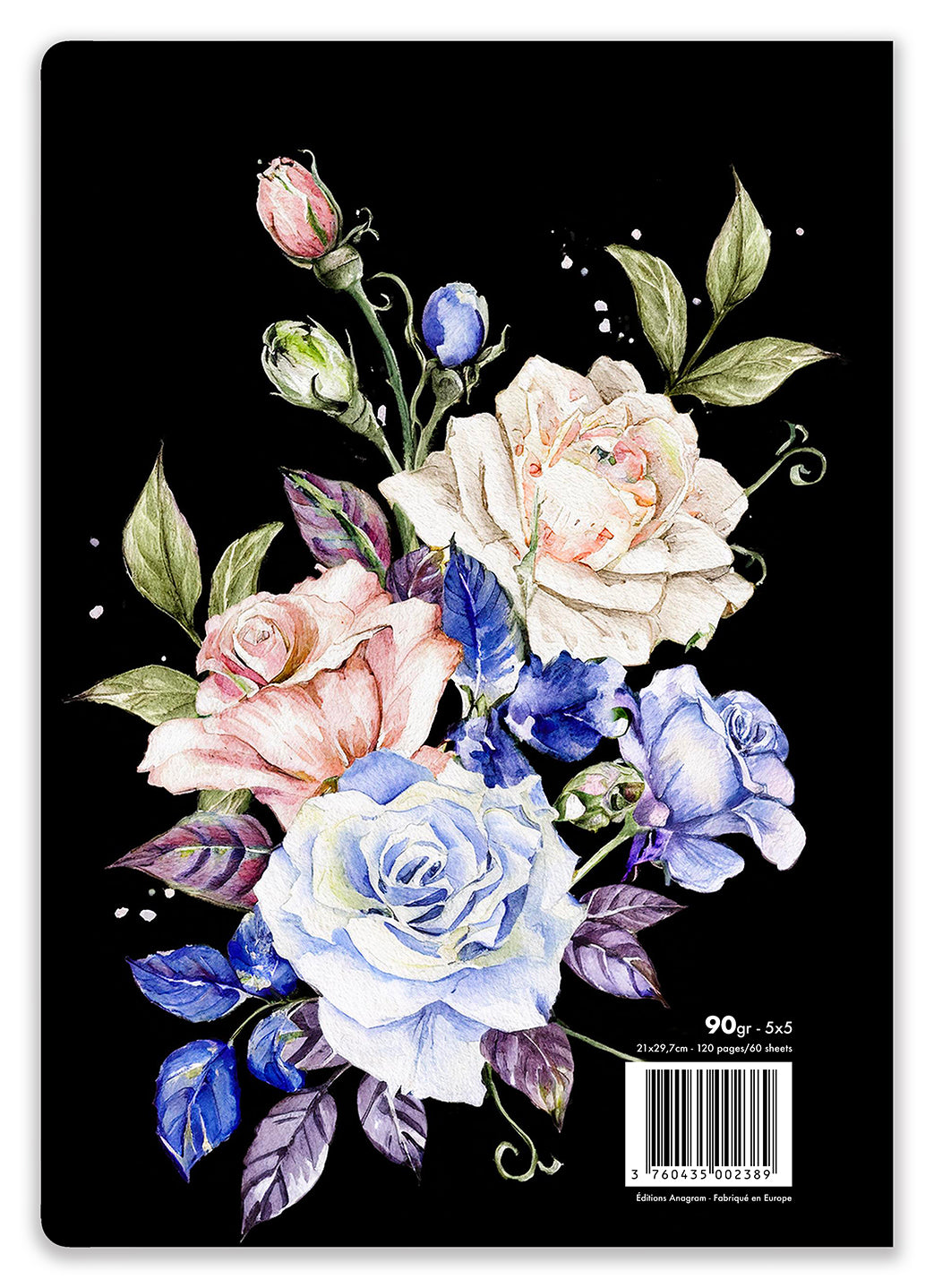 CAHIER À SPIRALES JONQUILLE / A4 - LAURA