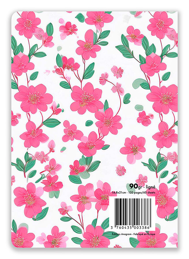 CAHIER À SPIRALES PRUNELLE / A5 - JAYNE