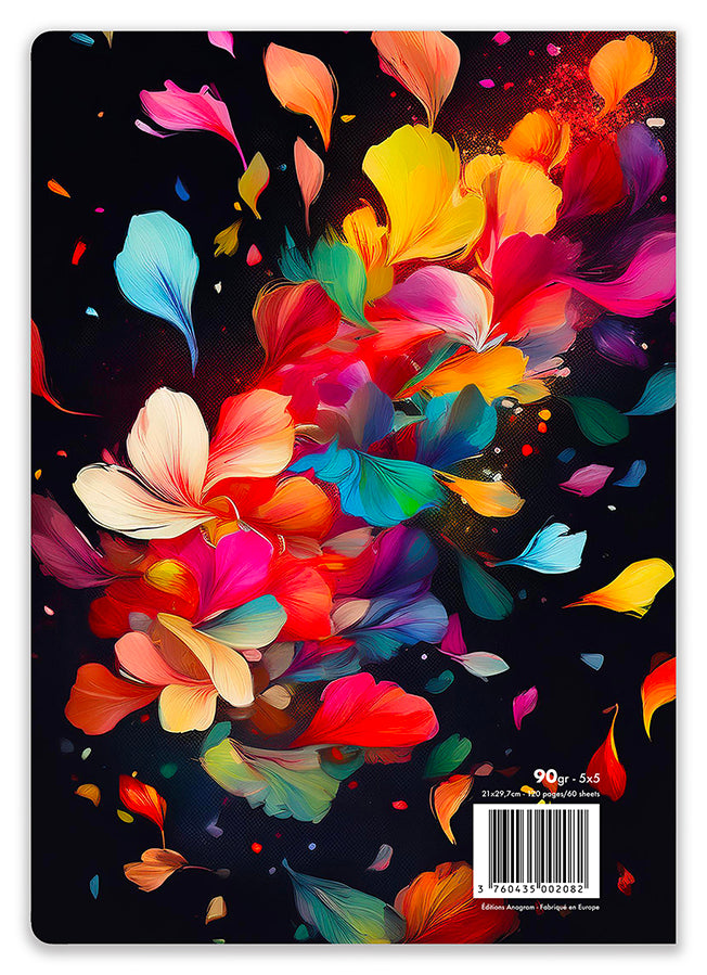 CAHIER À SPIRALES JONQUILLE / A4 - AXELLE