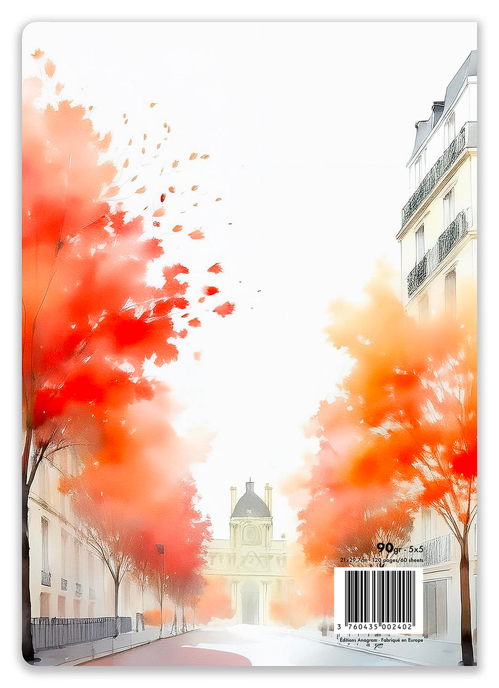 CAHIER À SPIRALES JONQUILLE / A4 - ALBANE