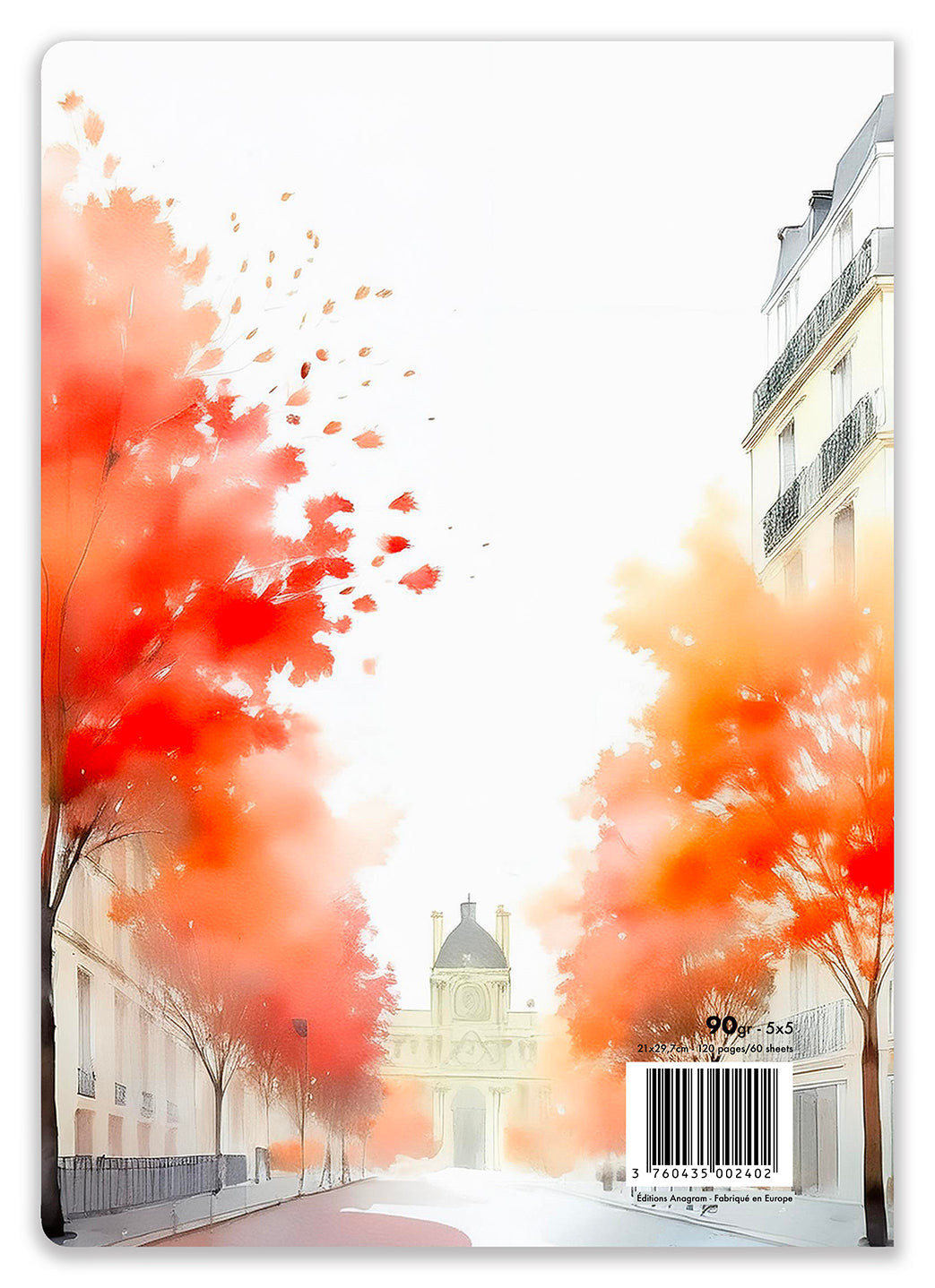 CAHIER À SPIRALES JONQUILLE / A4 - ALBANE