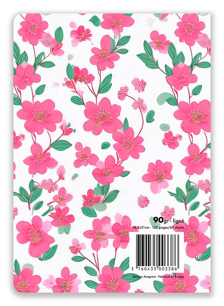 CAHIER À SPIRALES PRUNELLE / A5 - JAYNE