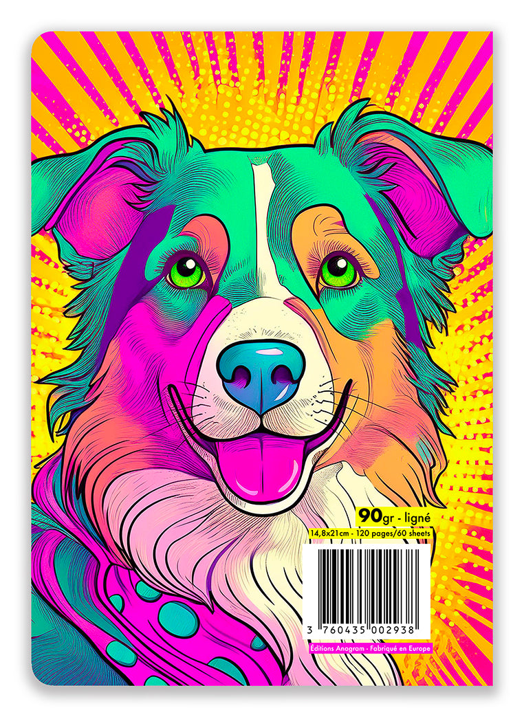 CAHIER À SPIRALES PRUNELLE / A5 - ÉLODIE