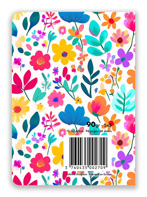 CARNET À SPIRALES IRIS / A6 - ÉGLANTINE