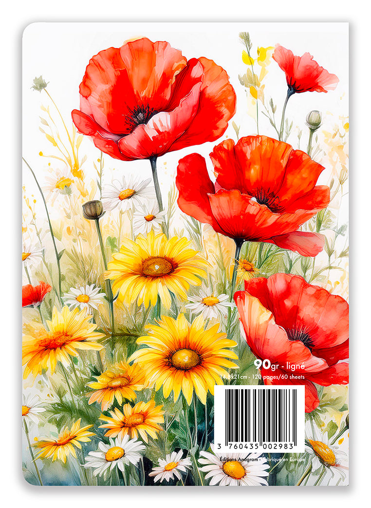 CAHIER À SPIRALES PRUNELLE / A5 - CHANTAL