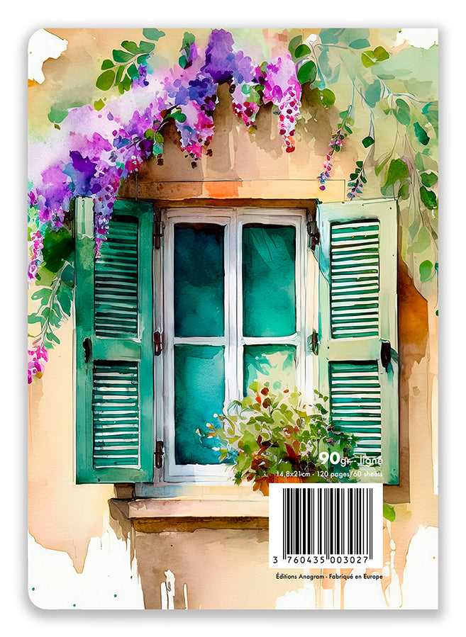 CAHIER À SPIRALES PRUNELLE / A5 - GAËLLE