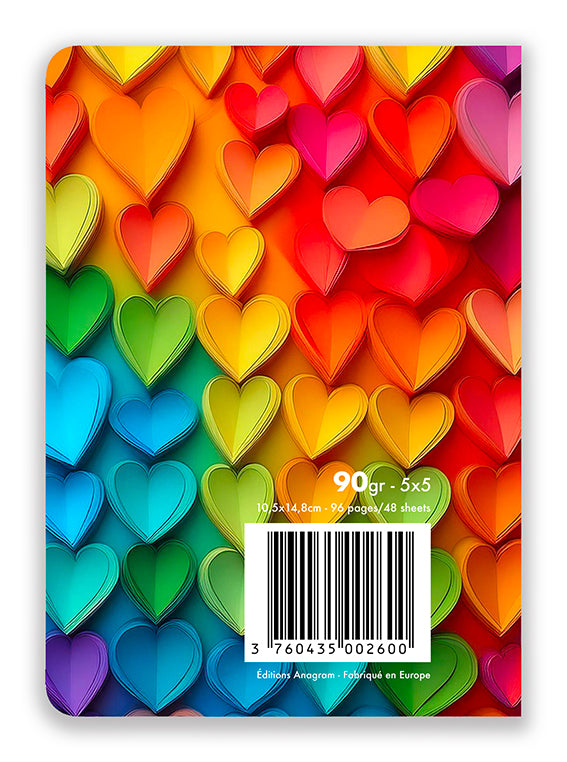 CARNET À SPIRALES IRIS / A6 - URSULINE