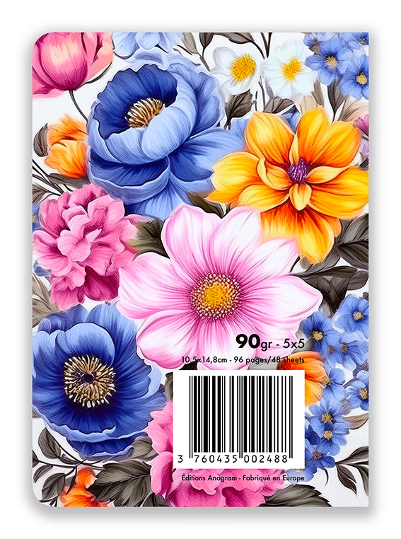 CARNET À SPIRALES IRIS / A6 - APOLLINE