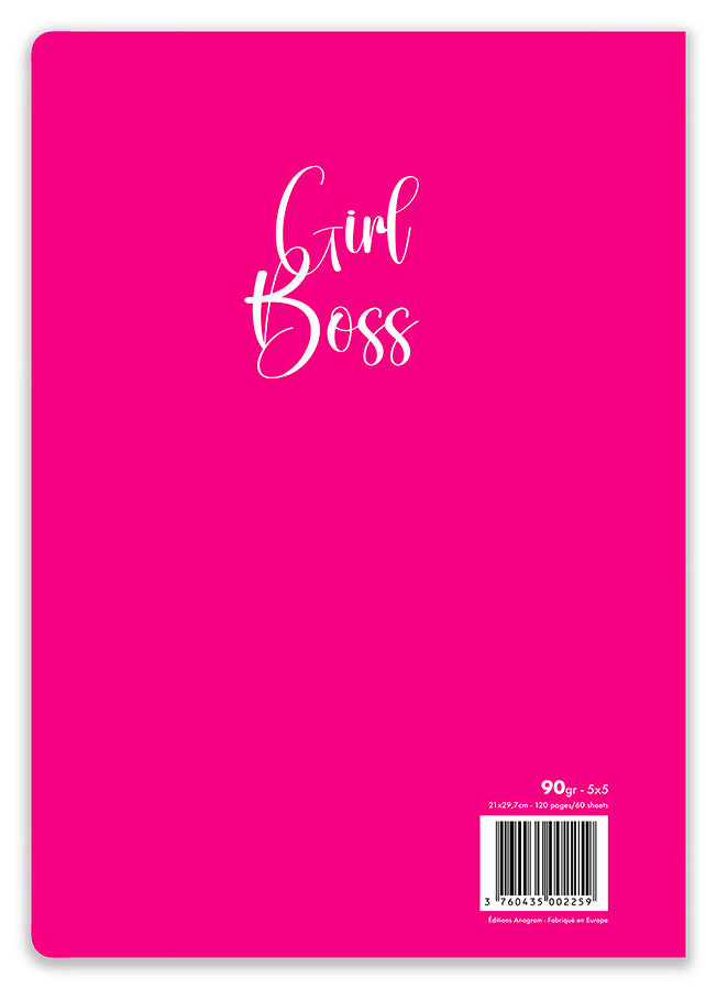 CAHIER À SPIRALES JONQUILLE / A4 - BABETTE