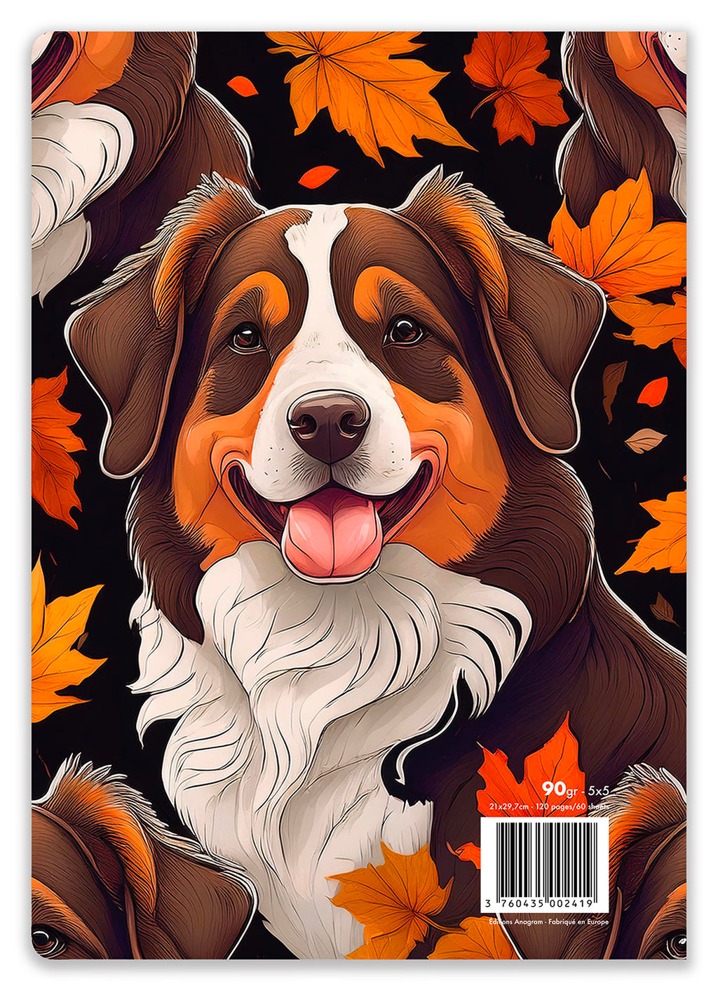 CAHIER À SPIRALES JONQUILLE / A4 - MADDY