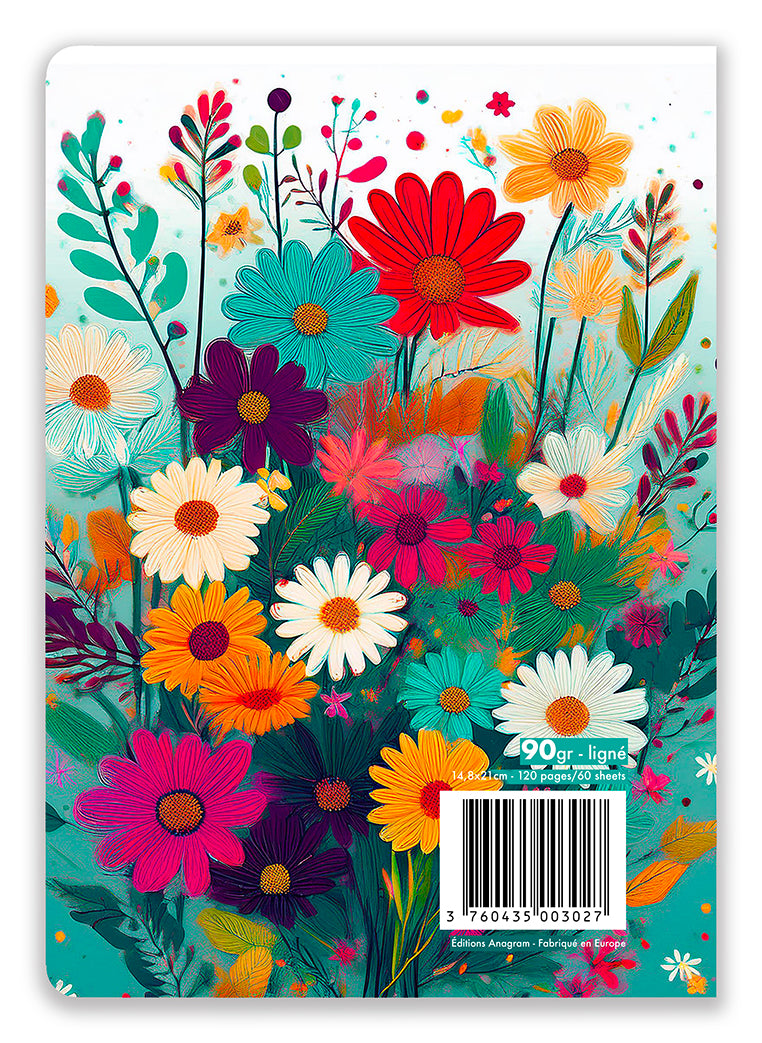 CAHIER À SPIRALES PRUNELLE / A5 - GAËLLE