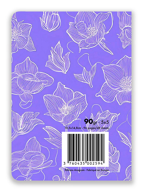 CARNET À SPIRALES IRIS / A6 - ISADORA