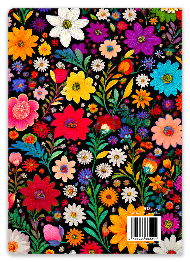 CAHIER À SPIRALES JONQUILLE / A4 - BETTINA