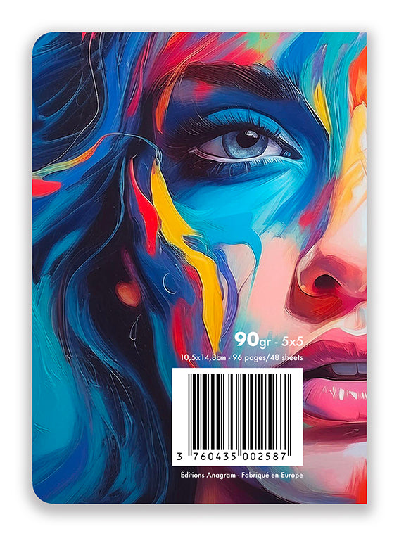 CARNET À SPIRALES IRIS / A6 - ADRIANE