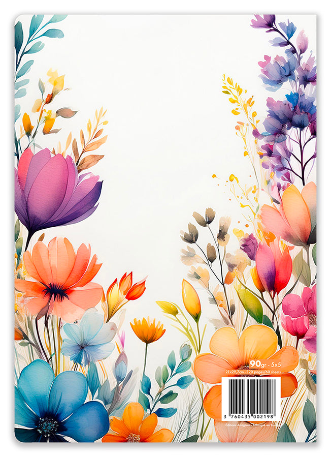 CAHIER À SPIRALES JONQUILLE / A4 - ELSA