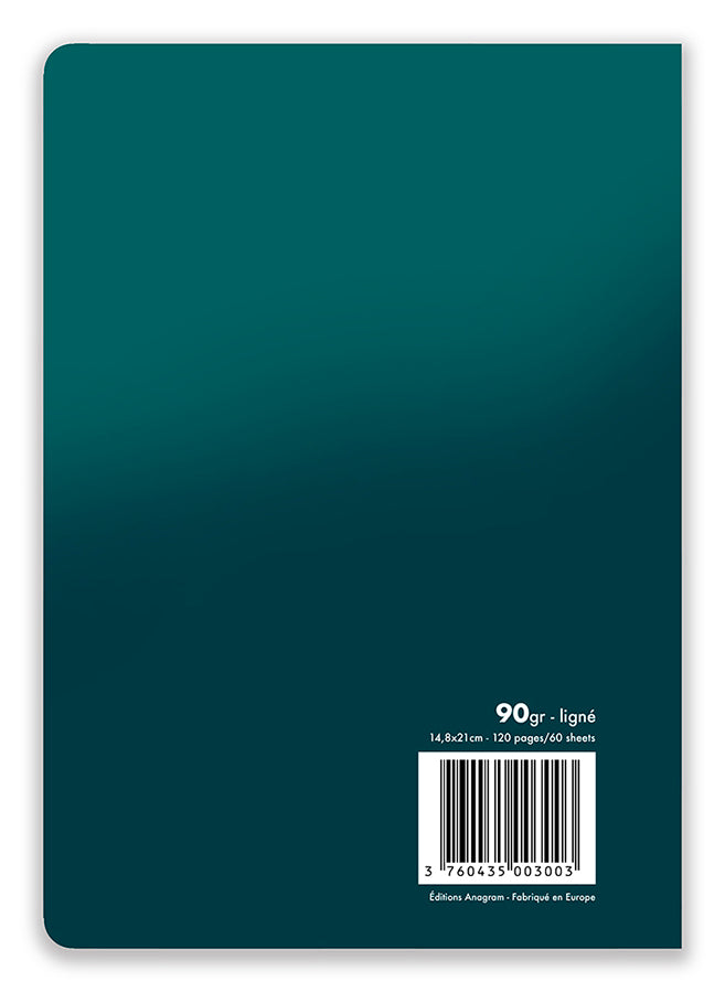 CAHIER À SPIRALES PRUNELLE / A5 - MADELEINE