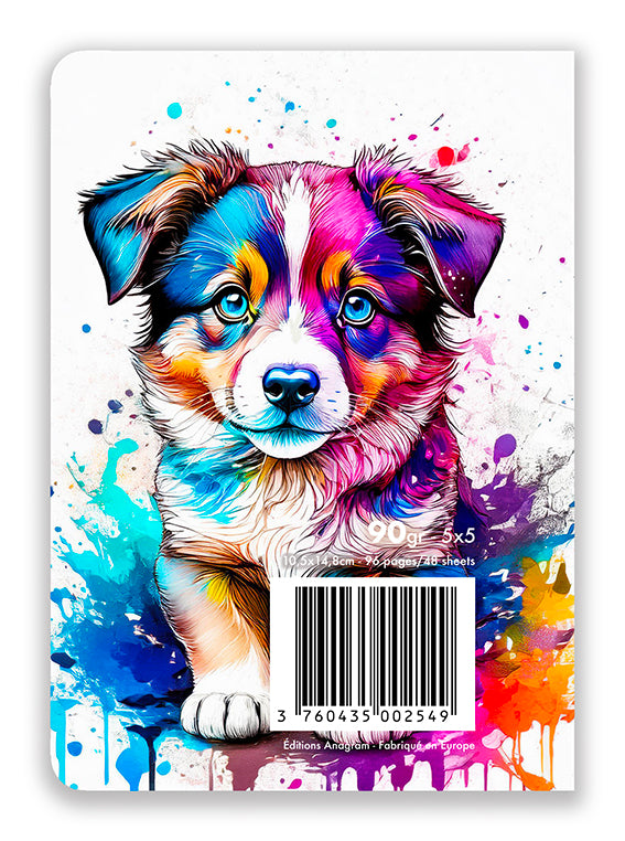 CARNET À SPIRALES IRIS / A6 - LISE