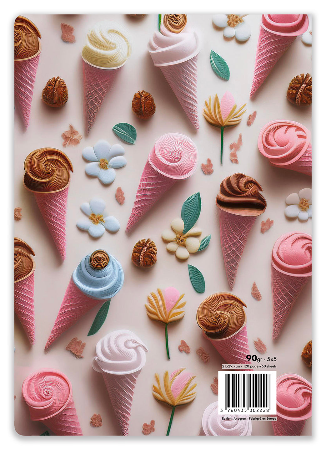 CAHIER À SPIRALES JONQUILLE / A4 - ASTRID