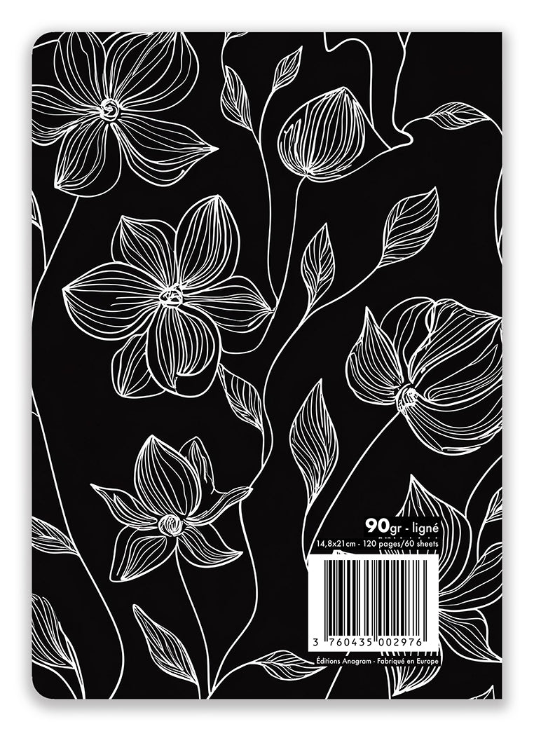 CAHIER À SPIRALES PRUNELLE / A5 - ANNE